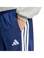 Pánské kalhoty adidas 3-Stripes Tricot Regular Fit Open Hem modré JI8803 Pánské kalhoty adidas 3-Stripes Tricot Regular Fit Open Hem modré JI8803