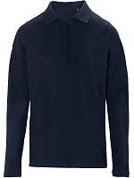 NEOBLU Owen LSL Men Pánské těžké piqué polo s dlouhým rukávem 24.4396 night blue