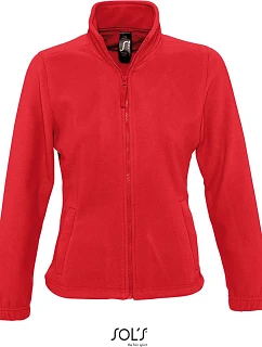 SOL'S North Women Dámská fleecová bunda model 22521691 red