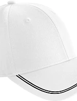 Beechfield B 166R 6 panelová kšiltovka "Match Day" 53.166R white/black