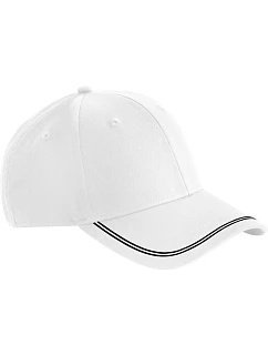 B 6 panelová kšiltovka 53. white/black model 22456547 - Beechfield
