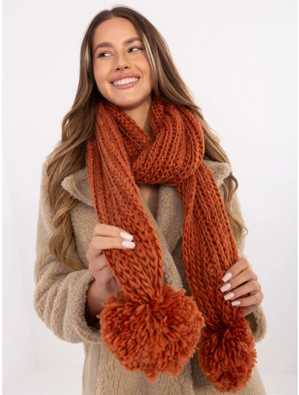 Szalik AT SZ S model 21488748 ciemny pomarańczowy - FPrice