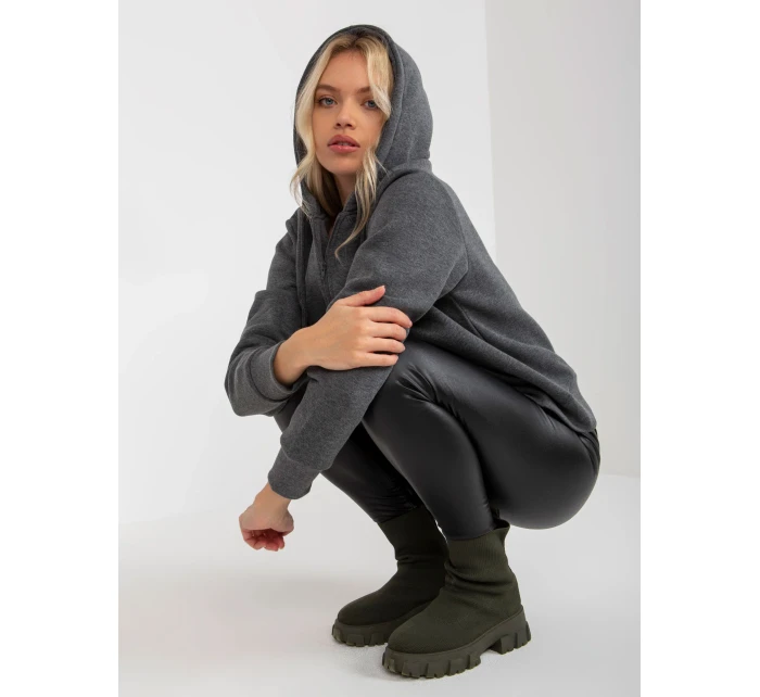 Mikina CT BL F 621087.65P tmavě šedá