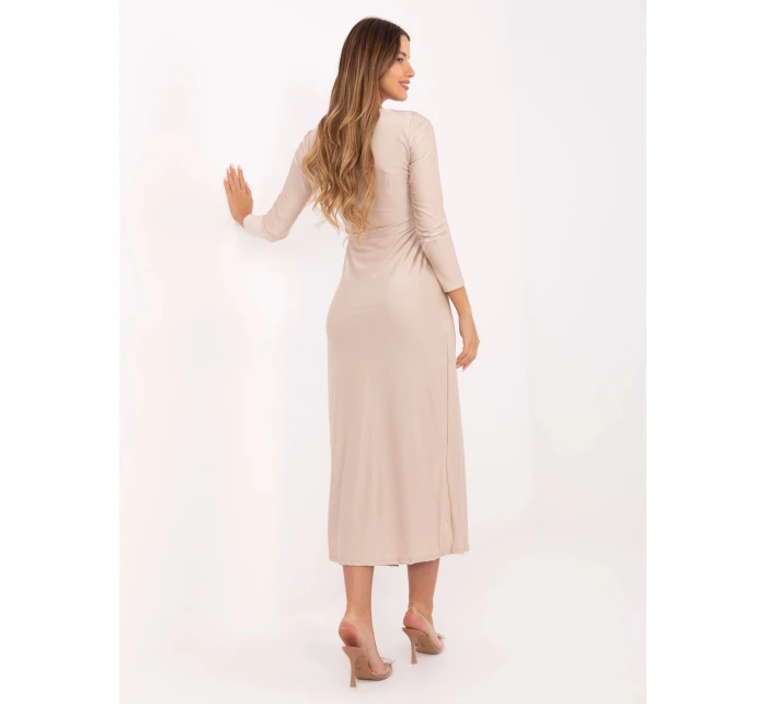 Sukienka IT SK model 21314523 beżowy - FPrice