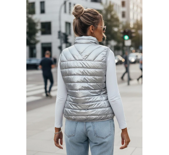 Dámská stříbrná vesta WIANO FashionStreet TY3552
