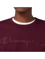 Pánská mikina Champion Crewneck Sweatshirt maroon 220272 RS522 pánské Pánská mikina Champion Crewneck Sweatshirt maroon 220272 RS522 pánské