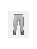 Teplé kalhoty PEAK PERFORMANCE Magic 3/4 Long Johns Wool-blend Baselayer Men, šedé