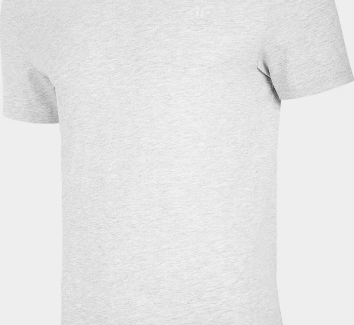 Pánské tričko 4F TSM003 světle šedé