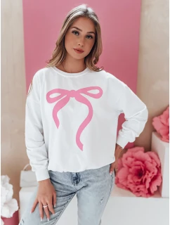 Dámská oversize mikina bílá Dstreet model 21985686 - FashionStreet