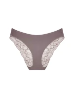 Dámské kalhotky Body Make-Up Illusion Lace Highleg Tai - GRAY - šedé 3091 - TRIUMPH Dámské kalhotky Body Make-Up Illusion Lace Highleg Tai - GRAY - šedé 3091 - TRIUMPH