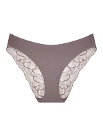 Dámské kalhotky Body Make-Up Illusion Lace Highleg Tai - GRAY - šedé 3091 - TRIUMPH