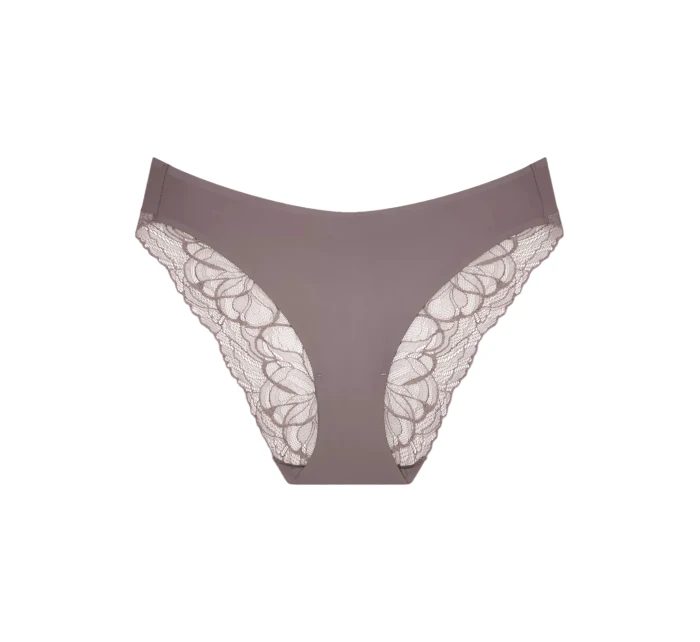 Dámské kalhotky Body Make-Up Illusion Lace Highleg Tai - GRAY - šedé 3091 - TRIUMPH Dámské kalhotky Body Make-Up Illusion Lace Highleg Tai - GRAY - šedé 3091 - TRIUMPH