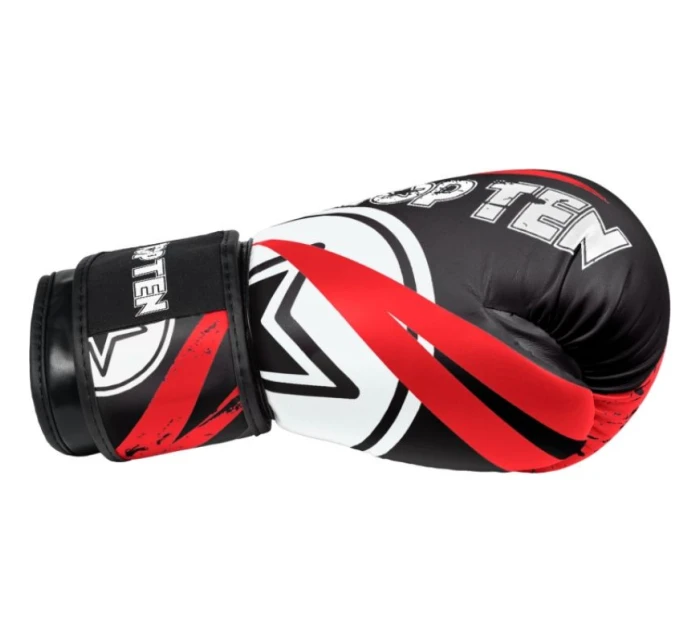 Boxerské rukavice TOP TEN "URBAN ARTS" černo-červené