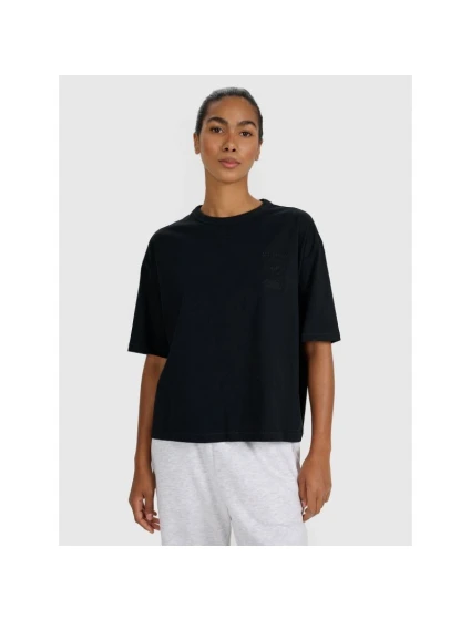 Dámské tričko oversize s potiskem 4F 4FRSS25TTSHF2979-20S