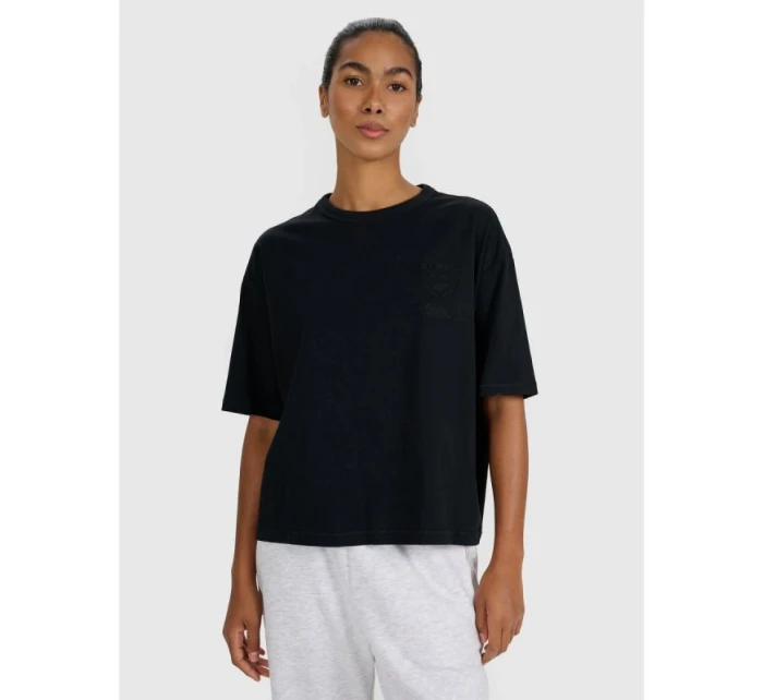 Dámské tričko oversize s potiskem 4F 4FRSS25TTSHF2979-20S