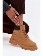 dámské trekové boty na zip Camel model 21714486 - Boto