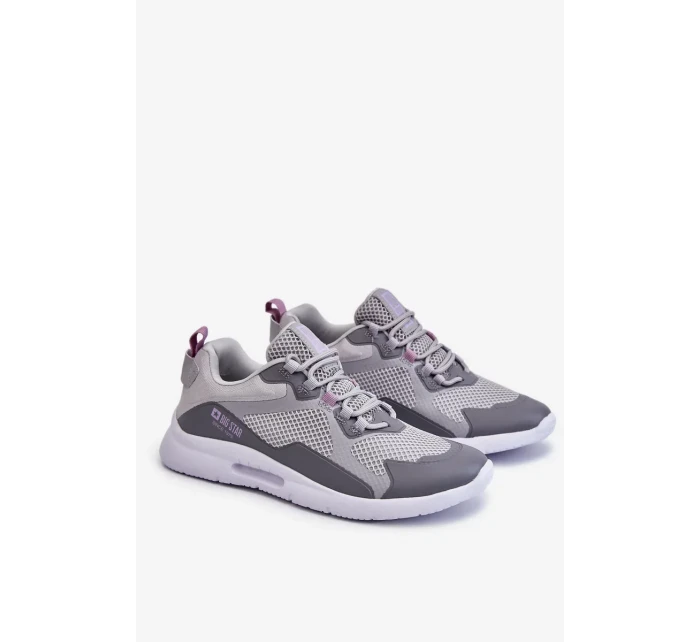 Dámská sportovní obuv Tenisky Big Star LL274371 Šedá Dámská sportovní obuv Tenisky Big Star LL274371 Šedá