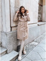 Dámská zimní bunda parka LUSTER beige FashionStreet TY3958