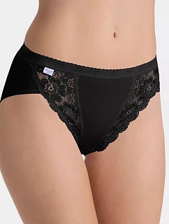 Kalhotky sloggi Chic Tai 4P černé BLACK - SLOGGI