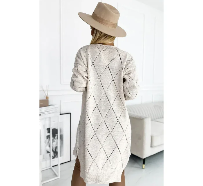 Dámský svetřík 486-2 Kardigan - Numoco basic