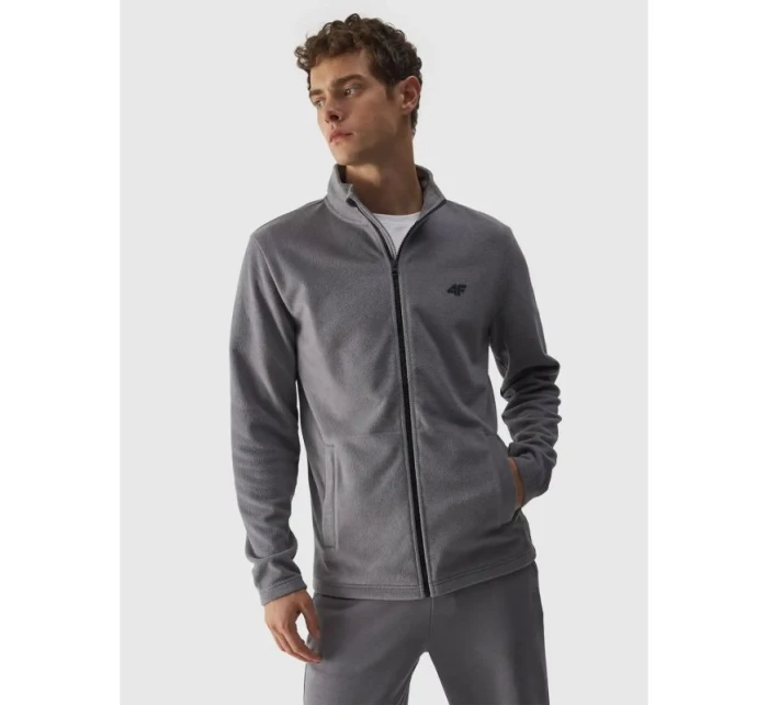 Fleecová mikina 4F M 4FWAW24TFLEM250-25S pánské Fleecová mikina 4F M 4FWAW24TFLEM250-25S pánské