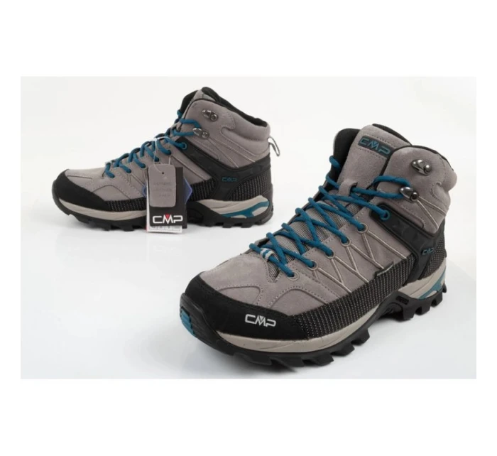 CMP Rigel pánské trekové boty odolné nepromokavé šedé