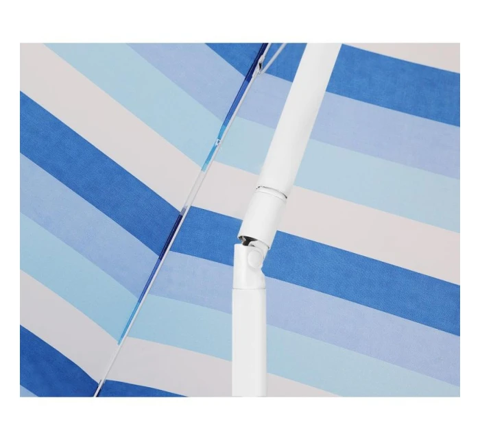 BALKONOVÝ PLÁŽOVÝ SLUNEČNÍK 180CM MODRÁ LINIE 1048819