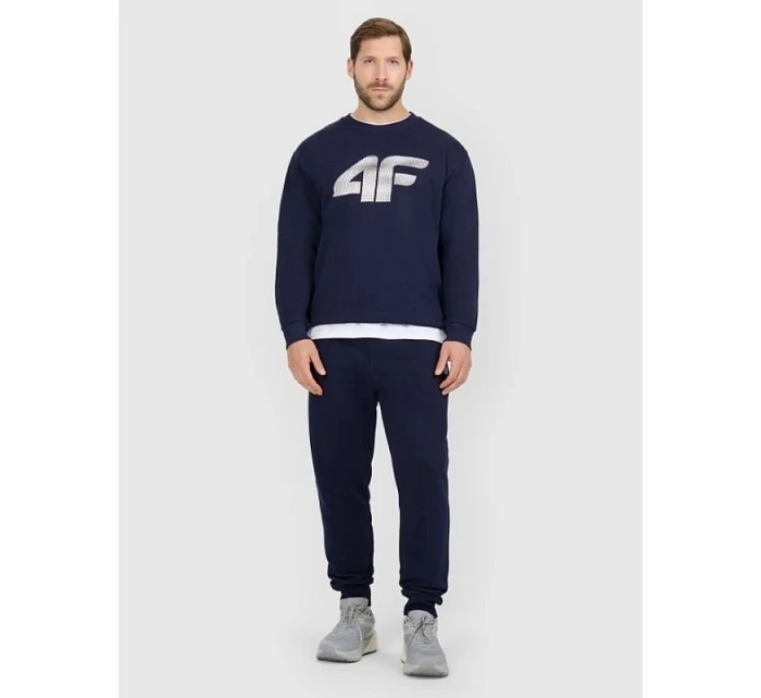 Pánská mikina bez kapuce 4F 4FRMM00TSWSM2479-31S