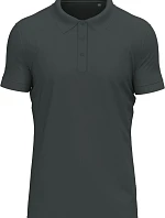 Stedman Stretch Polo Pánské elastické piqué polo z těžké bavlny 05.9640 slate grey