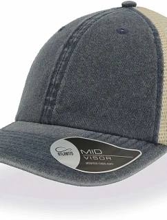 Atlantis Headwear Case 6 panelová Trucker kšiltovka 33.5070 navy