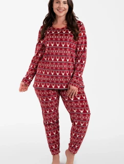 Italian Fashion Islandia long r. long sp. barva:kaštanová