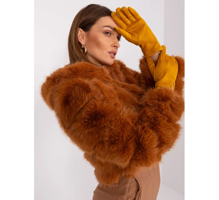 Rukavice AT RK 239507.26P tmavě žlutá