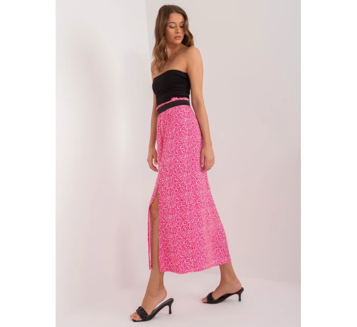 Spódnica model 21275339 ciemny różowy - FPrice Spódnica model 21275339 ciemny różowy - FPrice