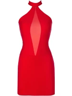 Šaty V-9259 červené - Axami