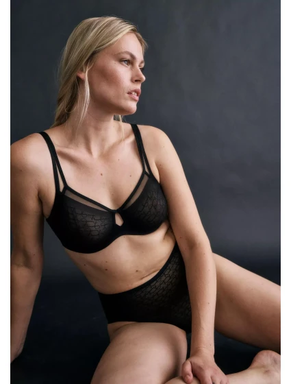 Dámská podprsenka Triumph Signature Sheer W01 EX - BLACK - černá 0004 - TRIUMPH