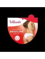 Dámské kalhotky brazilky BRAZILIAN MINISLIP - BELLINDA - černá