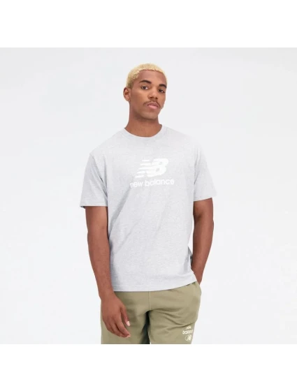 New Balance t-shirt Essentials Stacked Logo Co M MT31541AG pánské New Balance t-shirt Essentials Stacked Logo Co M MT31541AG pánské