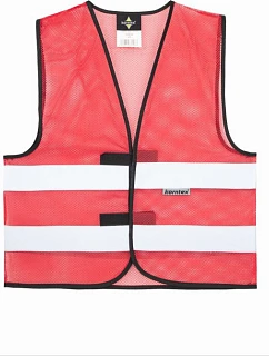 – Letní bezpečnostní síťovaná vesta 76.2 red model 22441073 - Korntex