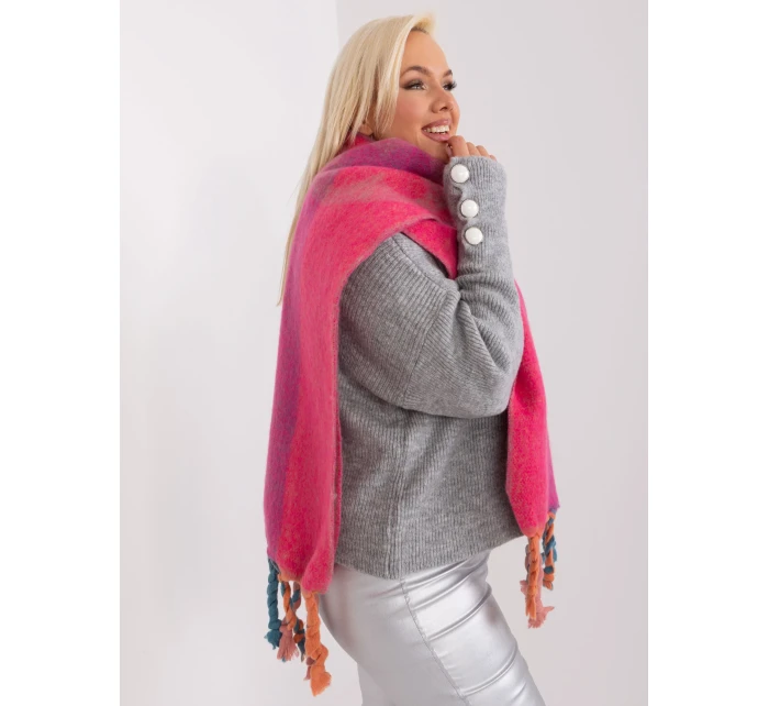 Szalik AT SZ model 19349305 fuksjowy - FPrice Szalik AT SZ model 19349305 fuksjowy - FPrice