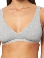 Dámská sportovní podprsenka - 164481 1A223 - 00948 - šedá - Emporio Armani