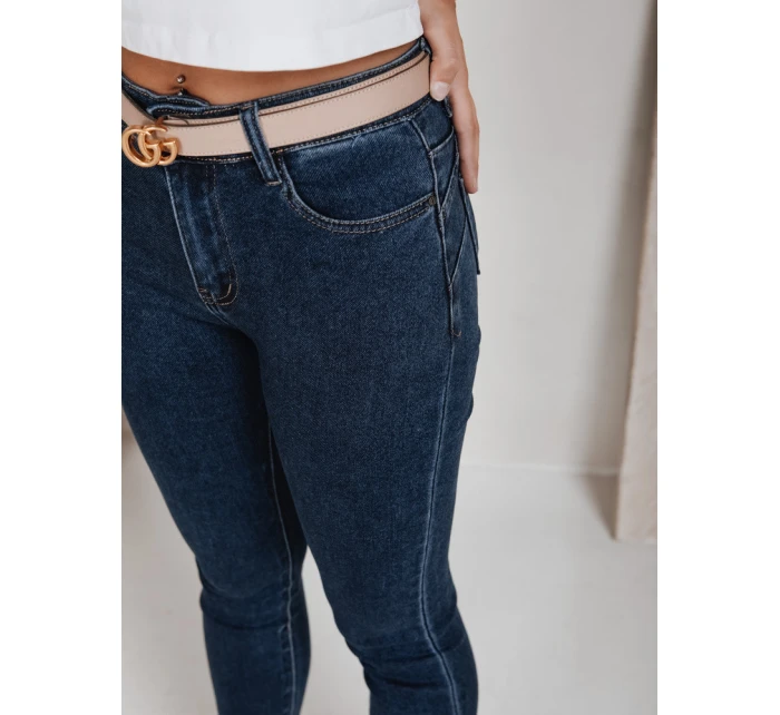 Dámské push up džíny tmavě modré model 21992561 - Dstreet