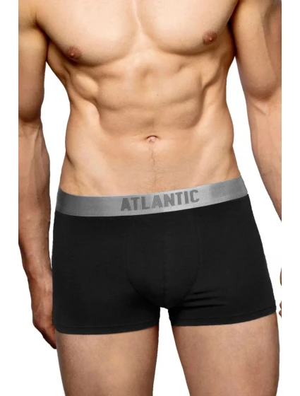 Pánské boxerky 012 black - Atlantic Pánské boxerky 012 black - Atlantic