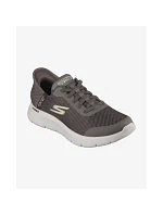 Skechers Slip-Ins: Go Walk Flex – Hands Up, hnědé (216324-WW/BRN) Skechers Slip-Ins: Go Walk Flex – Hands Up, hnědé (216324-WW/BRN)