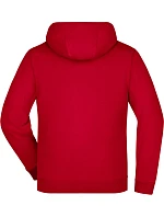 Daiber JN 355 Pánská mikina Doubleface 02.0355 red/carbon