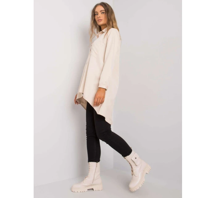 Košile EM KS 556.17 světle béžová Košile EM KS 556.17 světle béžová