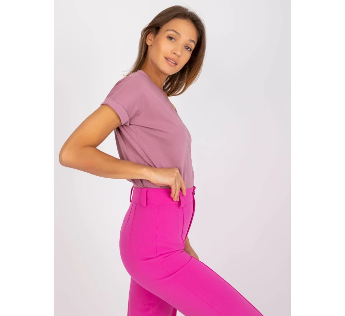 Tričko RV TS 7666.19 tmavě růžová Tričko RV TS 7666.19 tmavě růžová