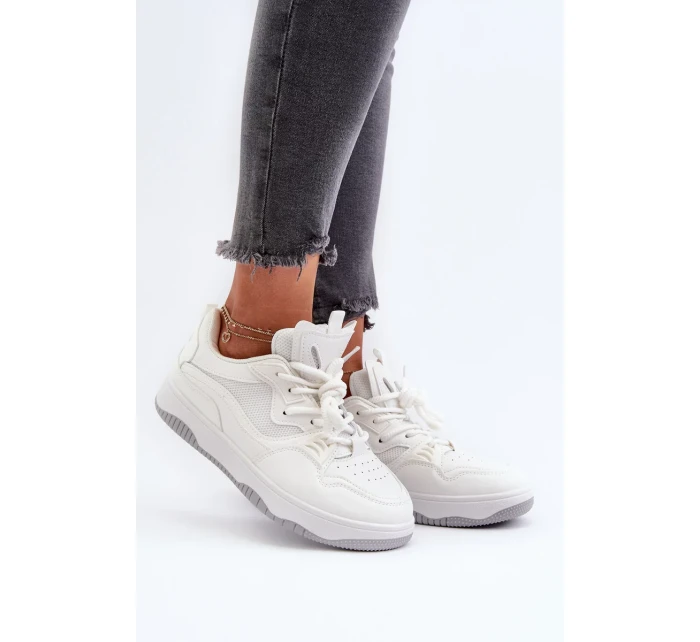 Dámské Tenisky na platformě White Etnaria Dámské Tenisky na platformě White Etnaria