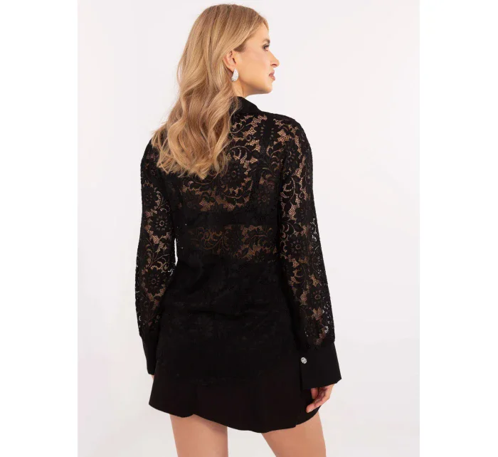 Dámské košile KS C243.18 černá - FPrice