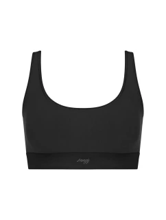 Dámský top EVER Ease Top - BLACK - černý 0004 - SLOGGI