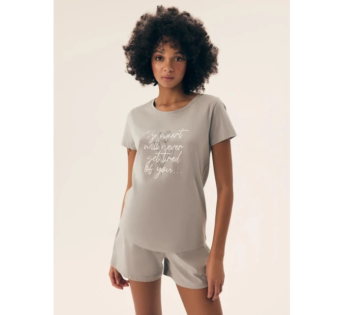 Dámské pyžamo kr/r S2XL model 20840123 - HENDERSON LADIES Dámské pyžamo kr/r S2XL model 20840123 - HENDERSON LADIES